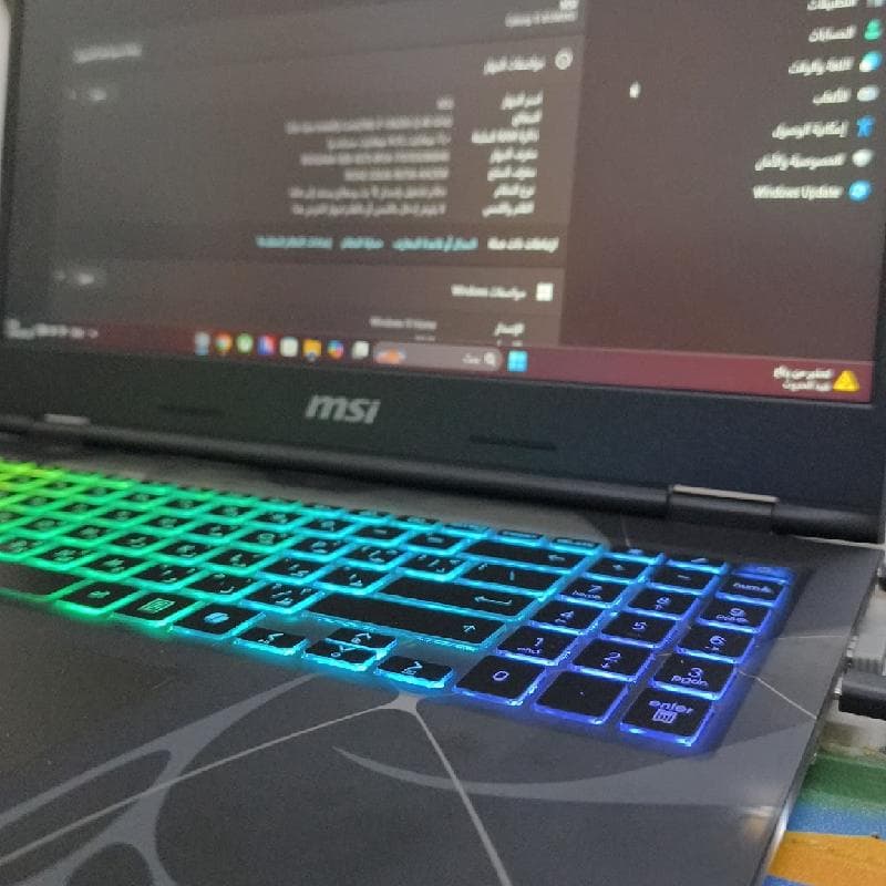 لاب توب العاب msi cyborg 15 RTX 5050