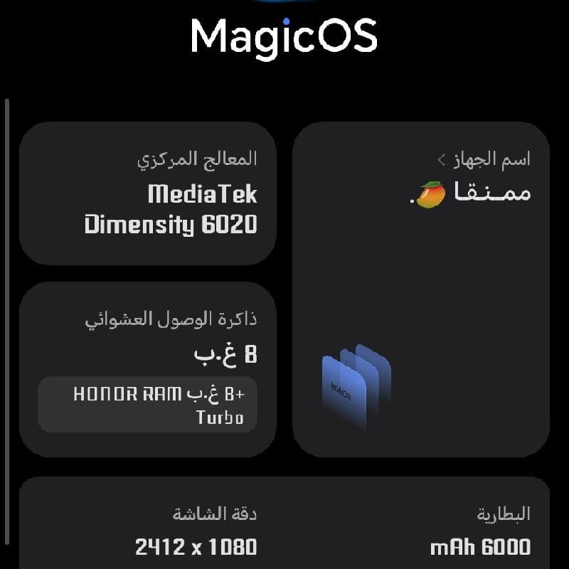 ههونر 265بيقا 8 رام
