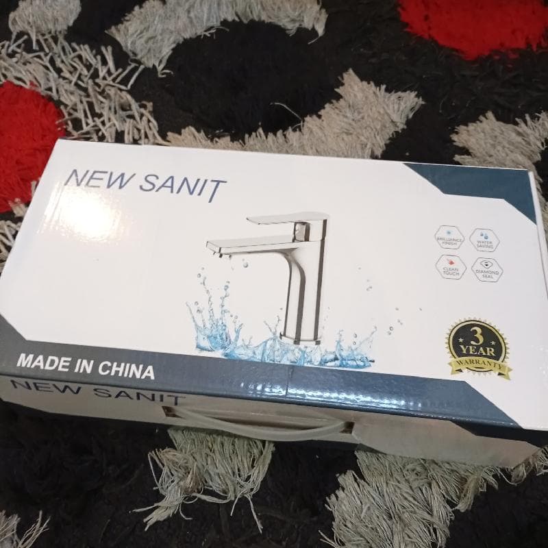 خلاط مغسله من شركه NEW SANIT ضمان 3سنوات