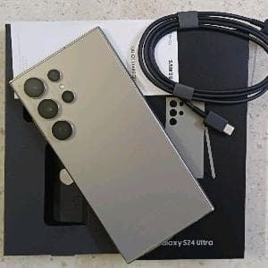 هاتف جهاز لوحي سامسونج S24 ultra 256 نظيف