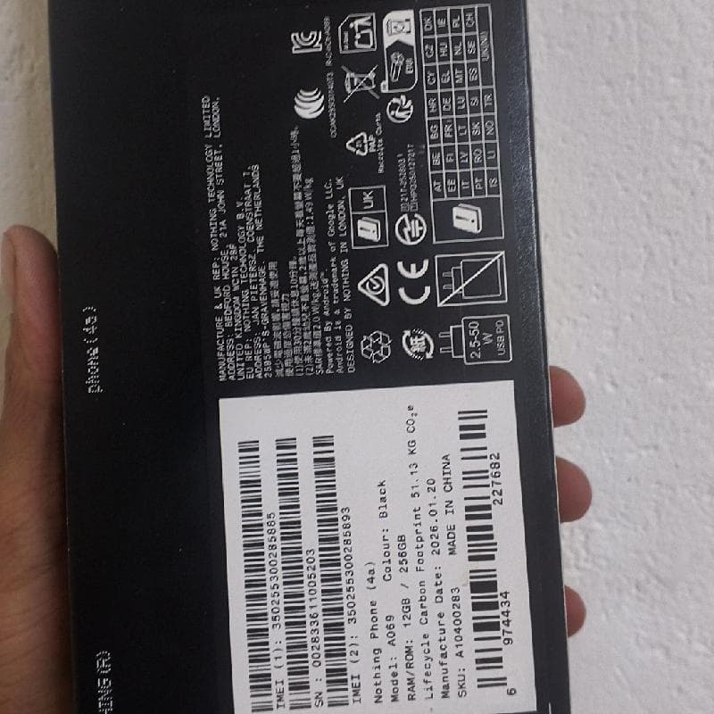جوال nothing phone 4a 512gb