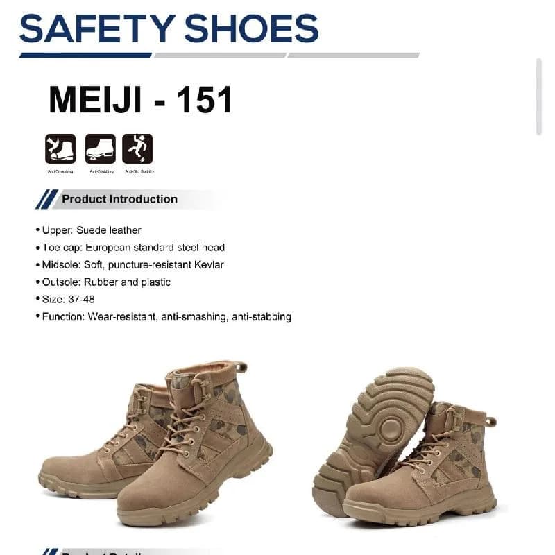 hand bag and safety shoe