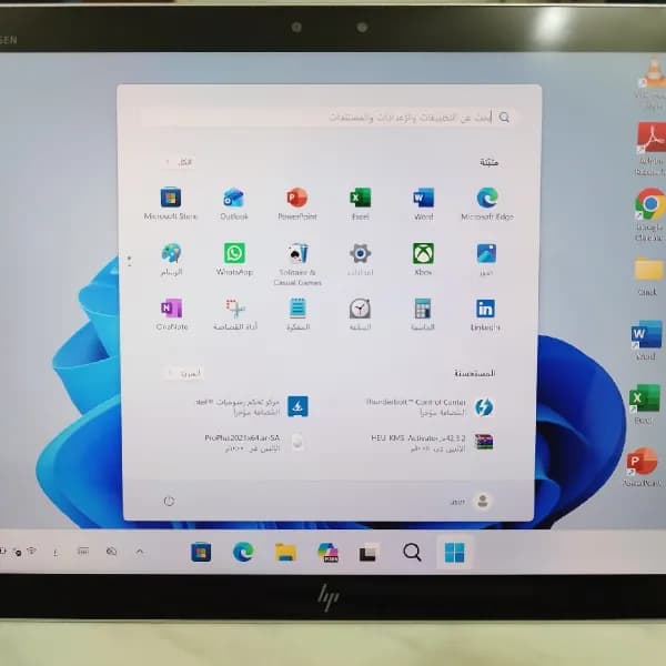كمبيوتر 2 في 1 hp elite x2