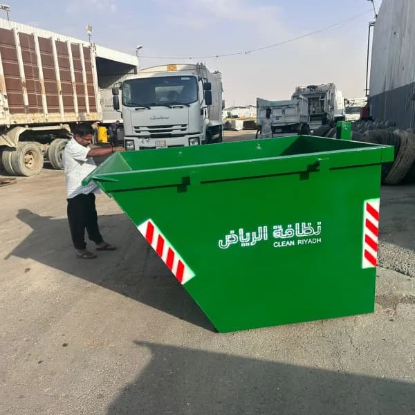 تصنيع حاويات نفايات وأنقاض ومكبس - جودة عالية