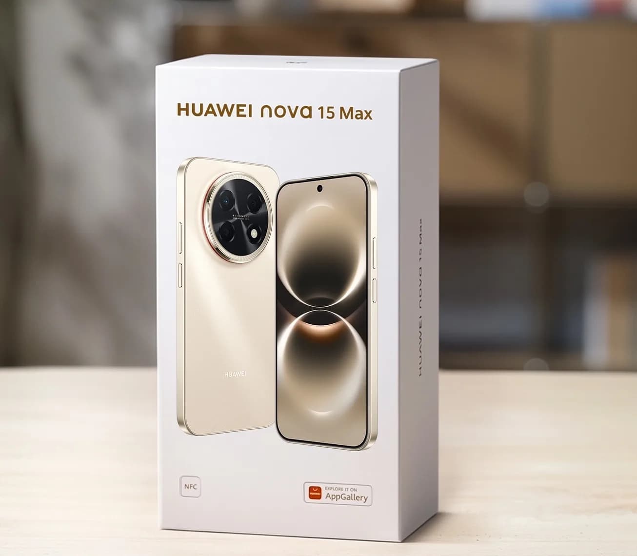 Huwai nova15 max للبيع مع الفاتورة والكرتون
