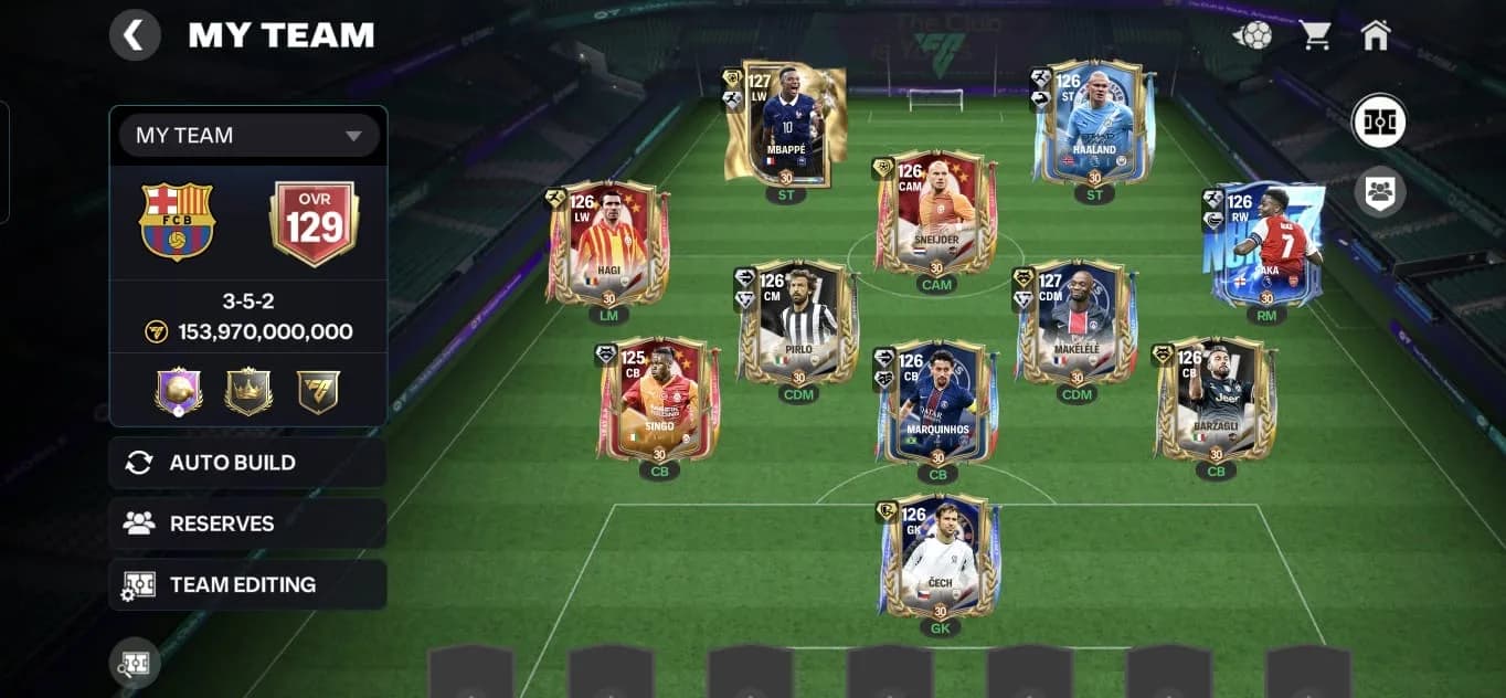 حساب fc mobile
