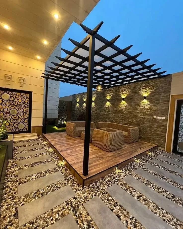 مظلات سيارات سنويش بنل  ومستودعات