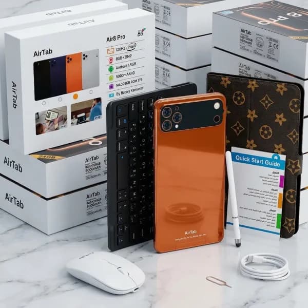 تابلت Airtap Air 8 Pro 5G – 1 تيرا + كيبورد وماوس