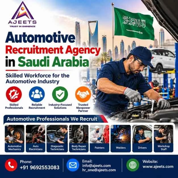 وكالة توظيف في قطاع السيارات في المملكة العربية السعودية – S