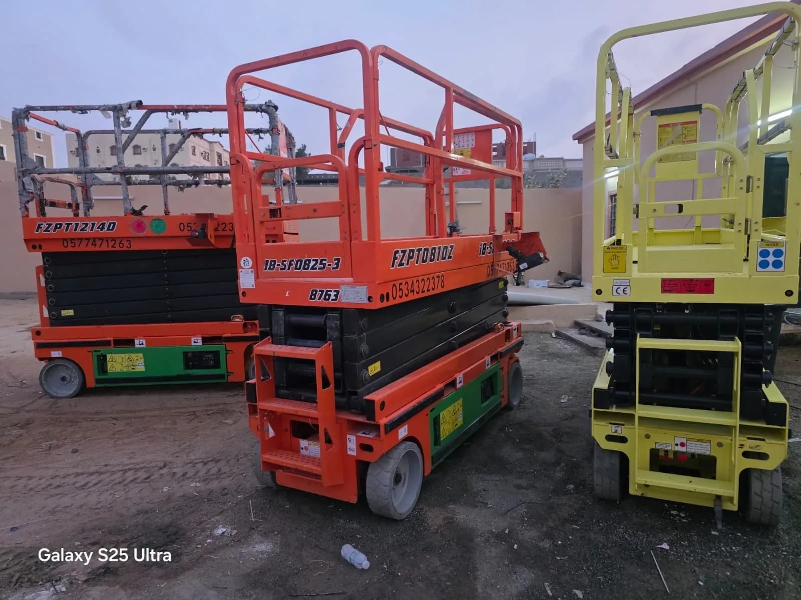 🏗️ تأجير رافعة مقصية في السعودية 2026