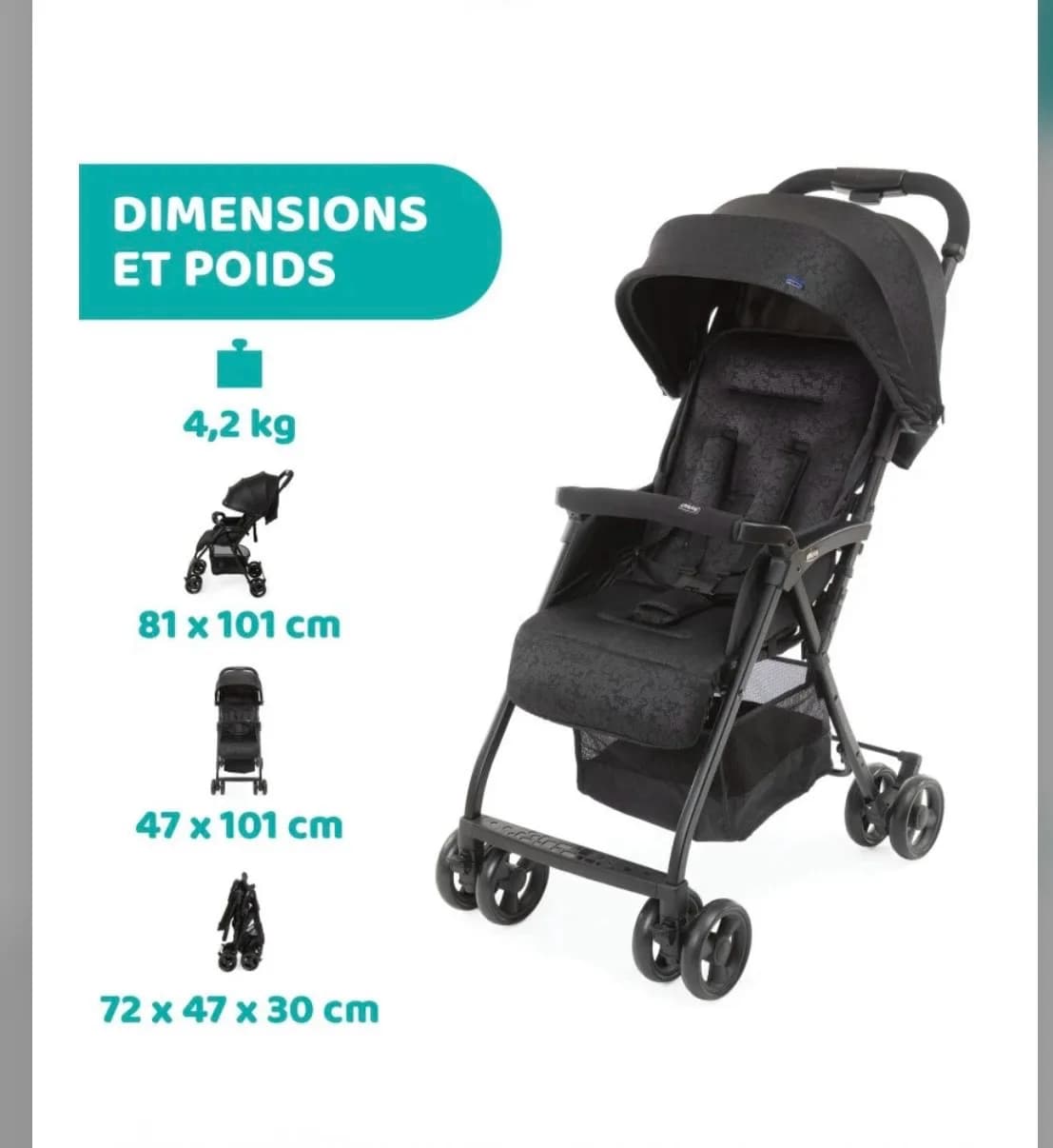 Original Chicco Baby Stroller
