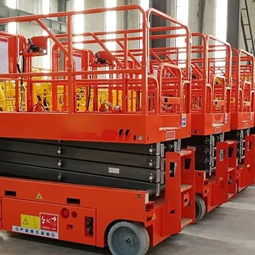 سيزر لفت 6م للايجار جدة | 6m Lift Rental