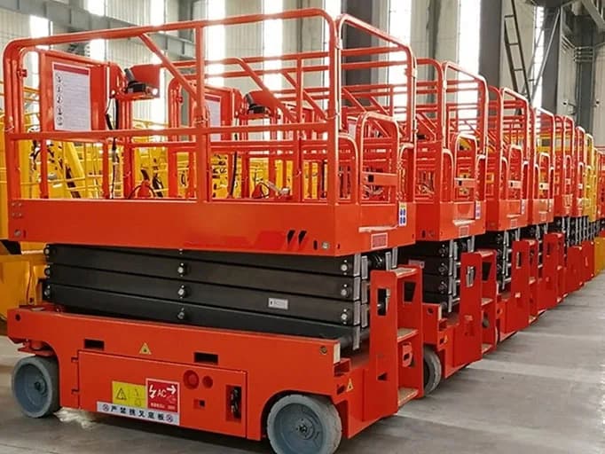 سيزر لفت 6م للايجار جدة | 6m Lift Rental