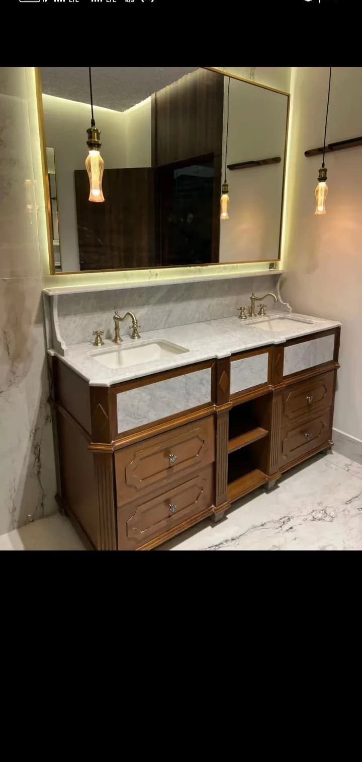Workshop for Supplying Modern Marble Washbasins