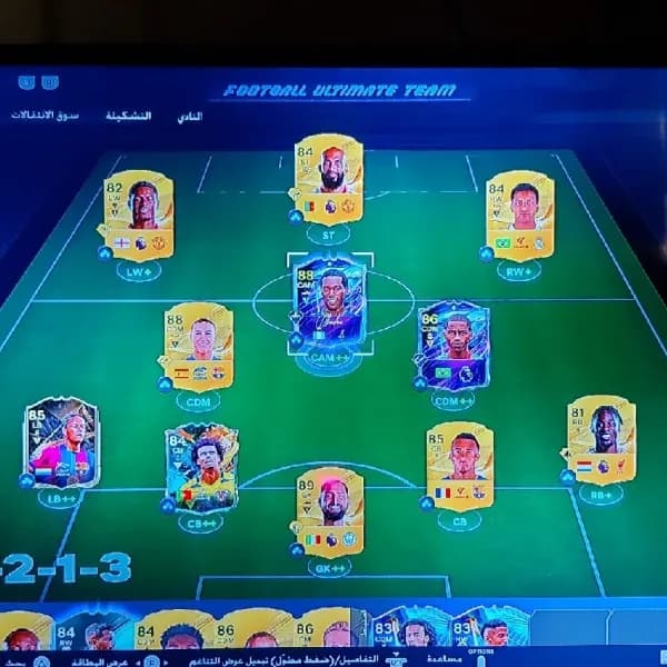 تشكيلة فيفا 27