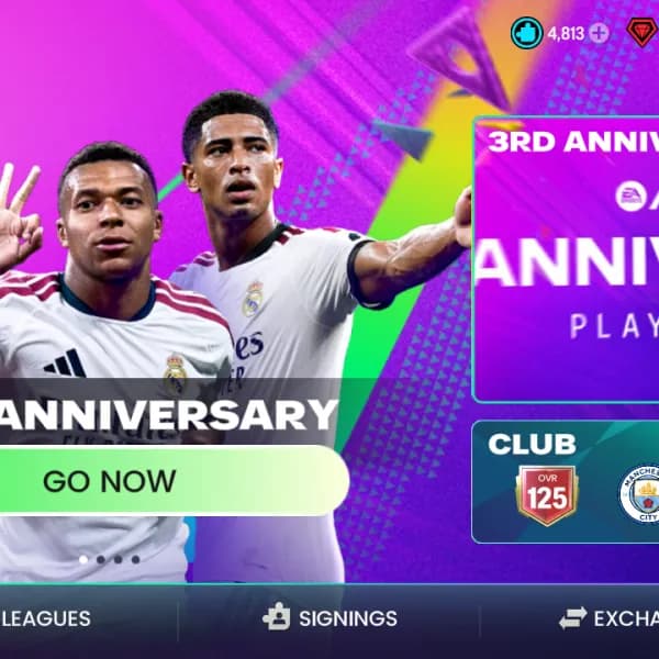 حساب FC Mobile ريت 125 OVR – للبيع