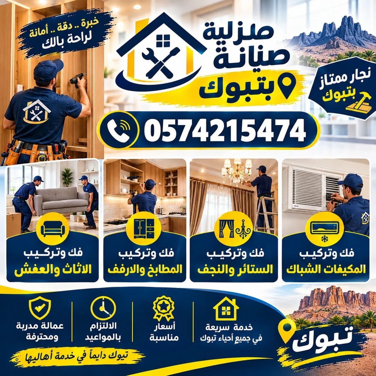 Carpenter in Tabuk