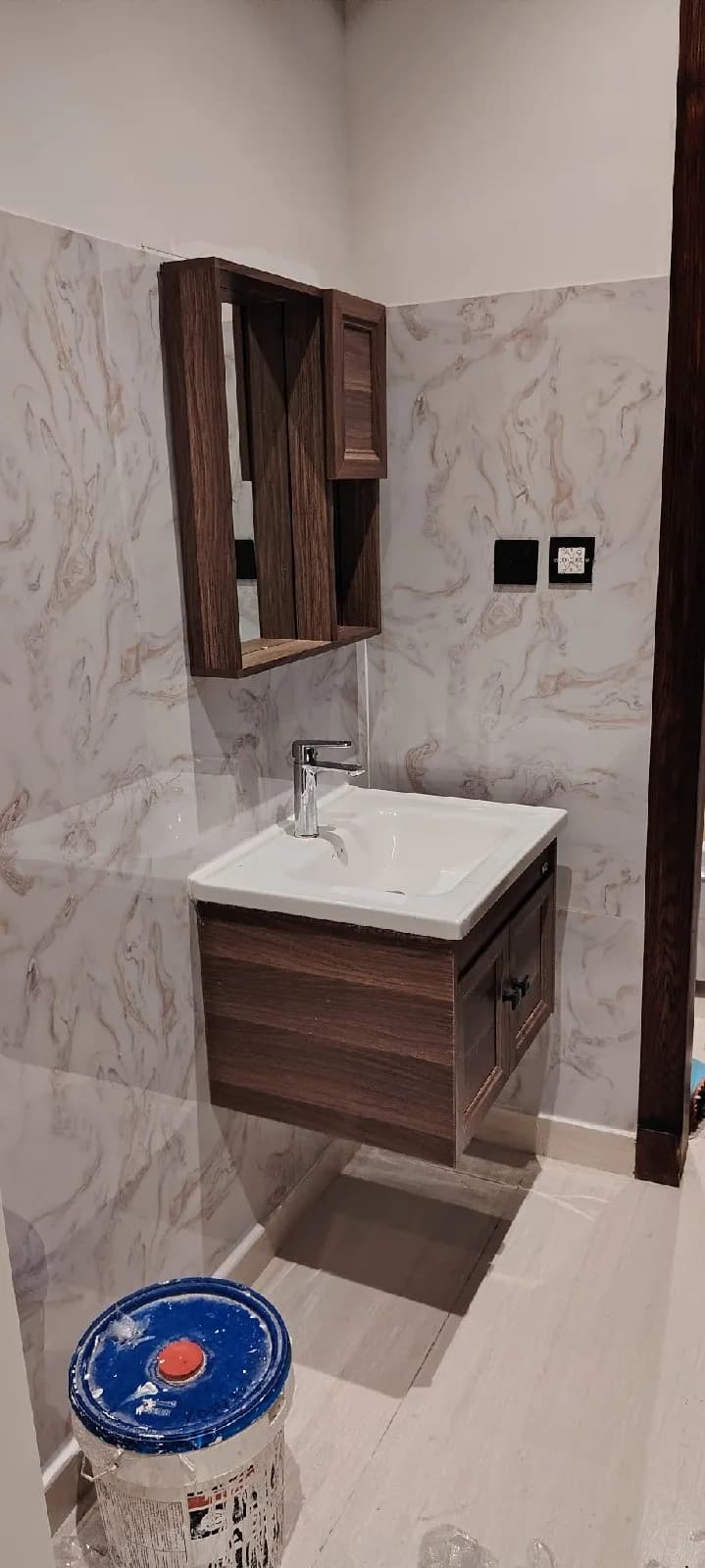 ديكور خلفيه مغسله