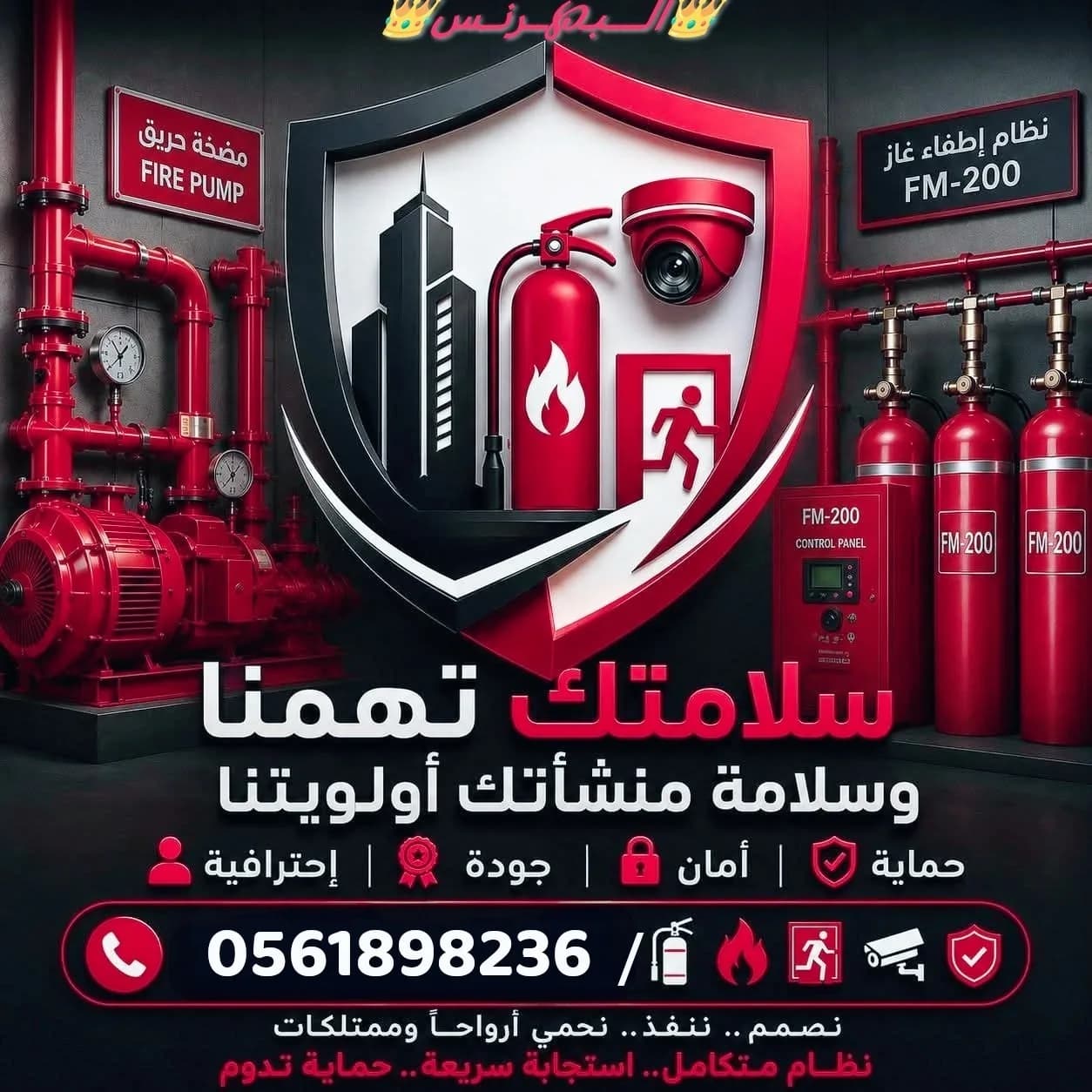 فني امن وسلامه دفاع مدني